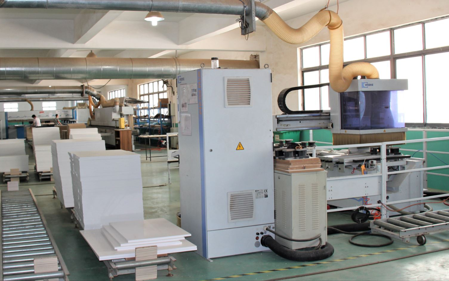 進口德國豪邁重型板式家具生產(chǎn)線